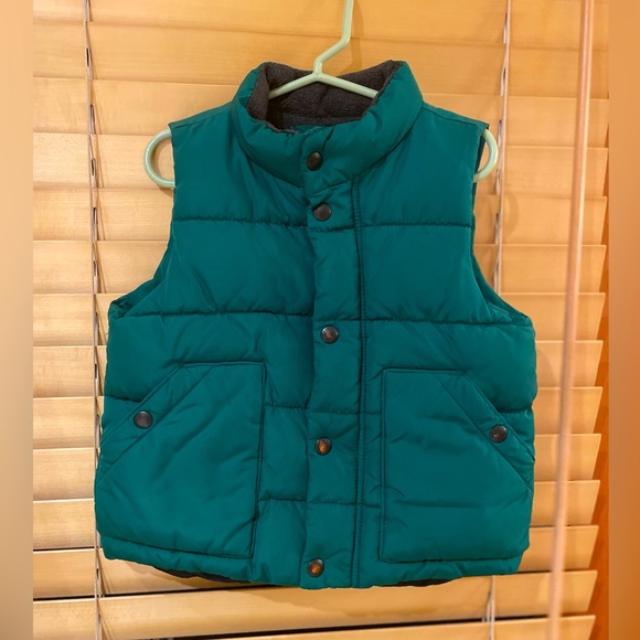 Baby Gap Puffer Vest in green size 2 toddler kids unisex boys and girls - Picture 1 of 9
